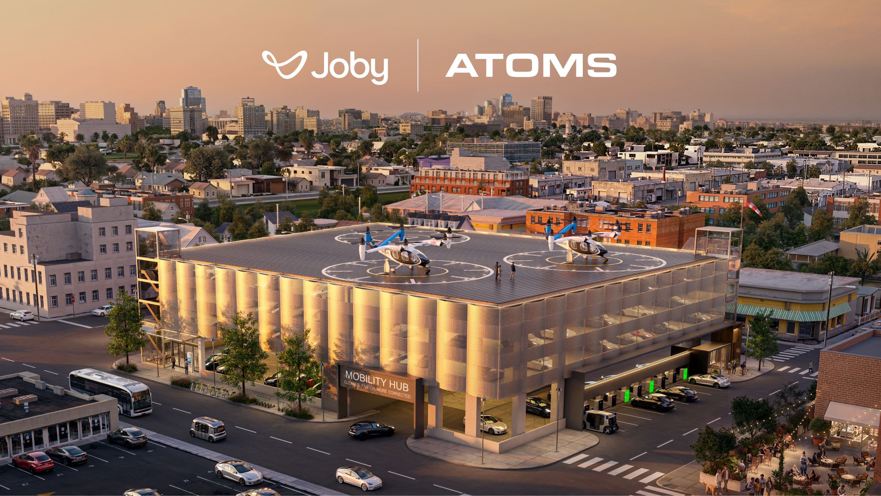 Atoms and Joby Aviation Form Strategic Partnership to Build America's Vertiport Network